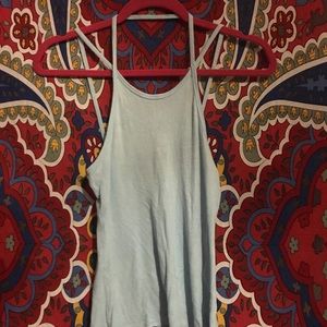 light blue cotton tank